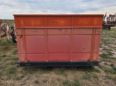 steel grain box for sale|used grain box and hoist.